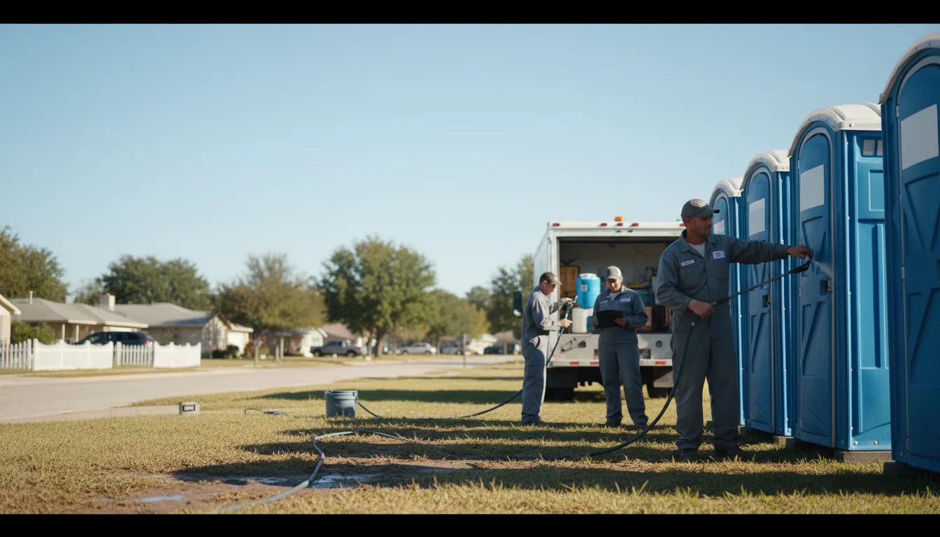 Long-Term Portable Toilet Rental in Russellville, TN near me